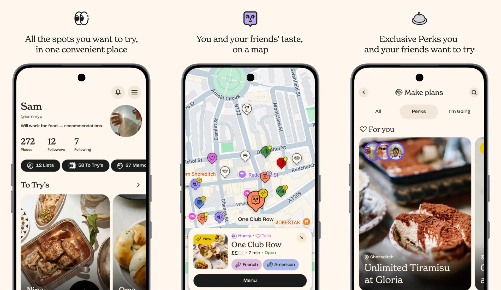 Appetite — Every restaurant you meant to try, on one map with your friends